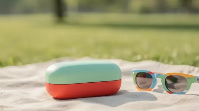 Hochwertiges Etui für das beste Kinder-Sonnenbrille bietet optimalen Schutz und praktische Handhabung