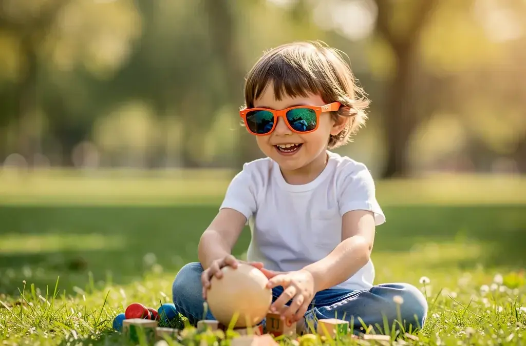 CE-Kennzeichnung Sonnenbrille für Kinder garantiert sicheren UV-Schutz und hohe Qualitätsstandards