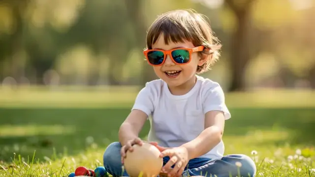 CE-Kennzeichnung Sonnenbrille für Kinder garantiert sicheren UV-Schutz und hohe Qualitätsstandards