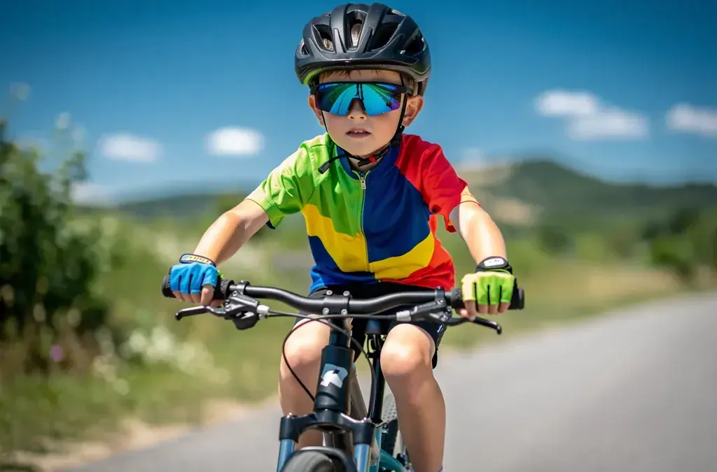 Kinder Sonnenbrille Kategorie 4 für optimalen UV-Schutz beim Sport
