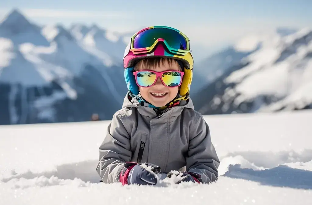 Kinder-Sonnenbrille online finden für den Winterurlaub mit UV-Schutz und hoher Passform