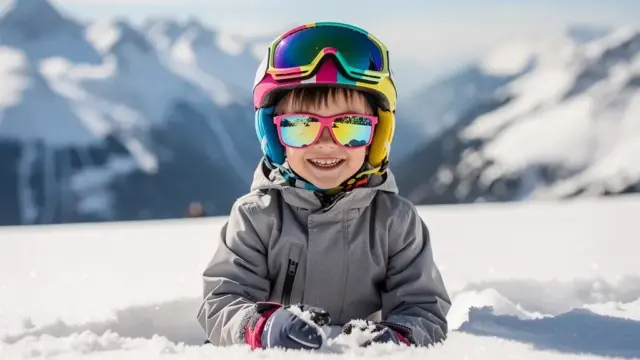 Kinder-Sonnenbrille online finden für den Winterurlaub mit UV-Schutz und hoher Passform