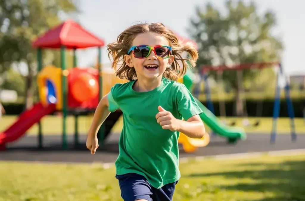 Sonnenbrille für Schulkinder mit hohem UV-Schutz und komfortabler Passform