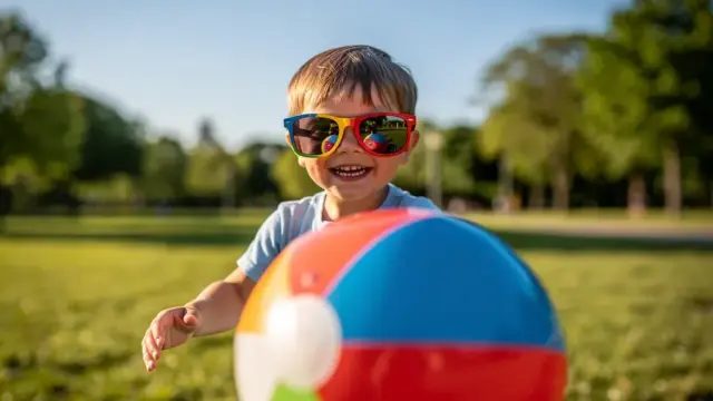 Bunte Kinder-Sonnenbrillen im Trend 2024 für optimalen Schutz und Stil
