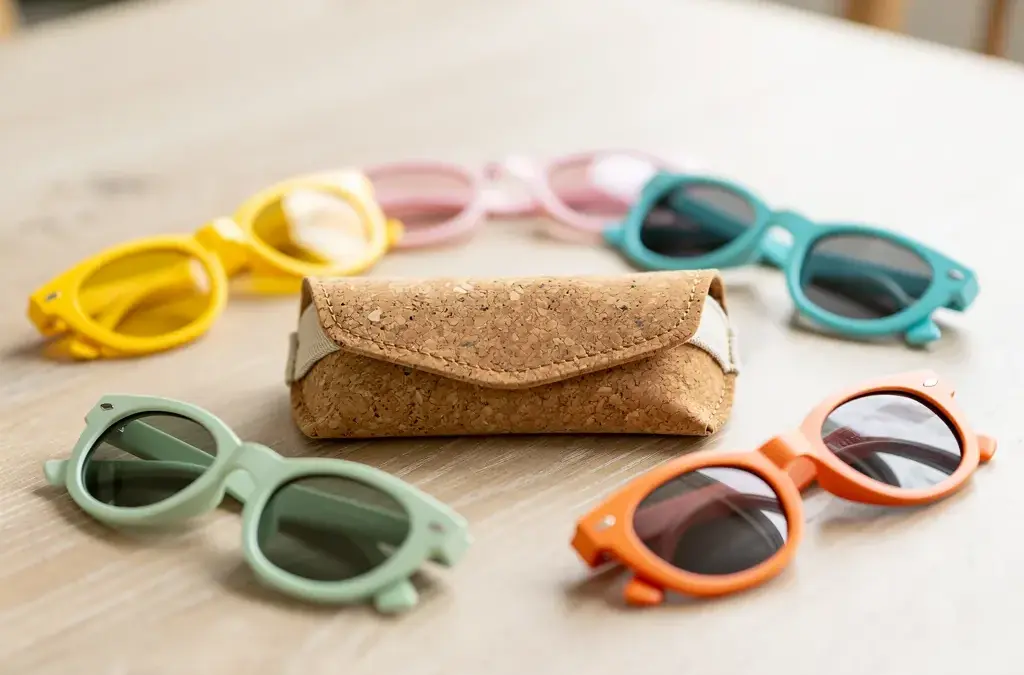 Nachhaltiges Sonnenbrillen Etui für kinderfreundliche Aufbewahrung und Umweltschutz