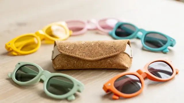 Nachhaltiges Sonnenbrillen Etui für kinderfreundliche Aufbewahrung und Umweltschutz