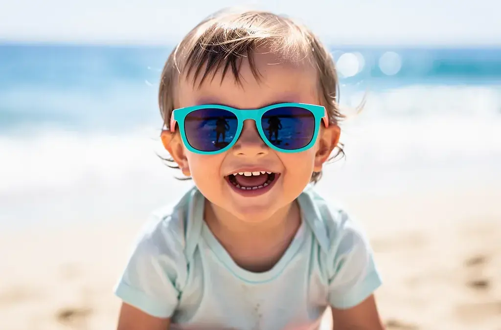 Vergleich von polarisierten Kinder-Sonnenbrillen mit Fokus auf Augenschutz und Sichtkomfort
