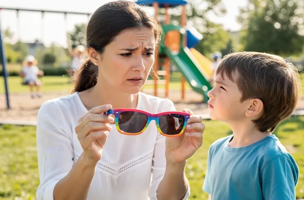 Gefahren gefälschter Sonnenbrillen für Kinderaugen und deren langfristige gesundheitliche Folgen