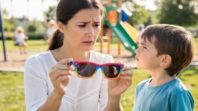 Gefahren gefälschter Sonnenbrillen für Kinderaugen und deren langfristige gesundheitliche Folgen