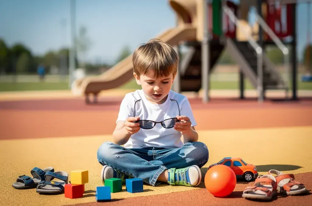 Ersatzteile für Kinder-Sonnenbrillen: Bügel, Gläser und Scharniere für Reparaturen