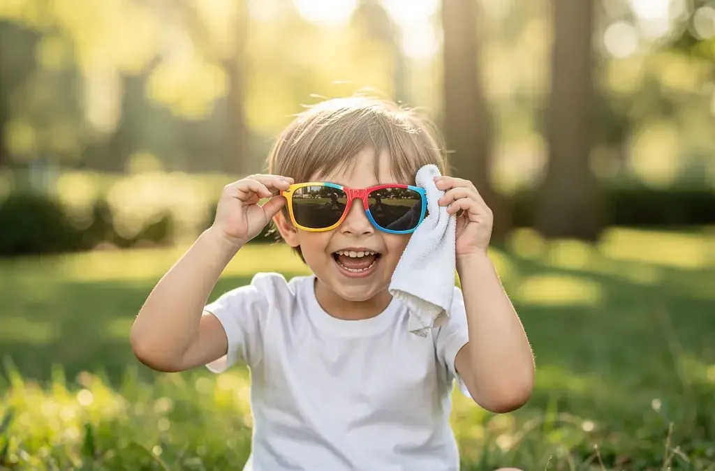 Sonnenbrille für Kinder mit hohem UV-Schutz laut Stiftung Warentest empfohlen