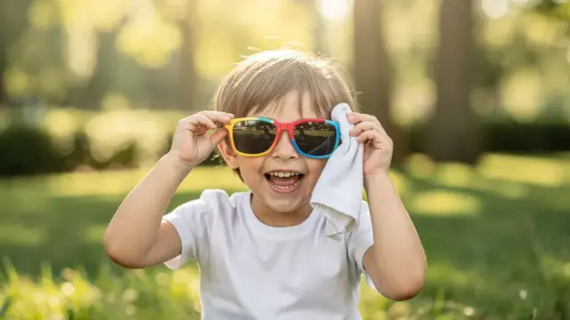 Sonnenbrille für Kinder mit hohem UV-Schutz laut Stiftung Warentest empfohlen