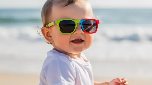 Sonnenbrille für Kleinkinder ab 2 Jahren mit UV400 Schutz fürs empfindliche Auge