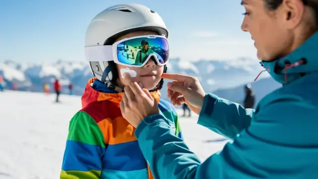 UV-Schutz für Kinder beim Skiurlaub: Schutz vor schädlicher Strahlung und Schnee-Reflexion