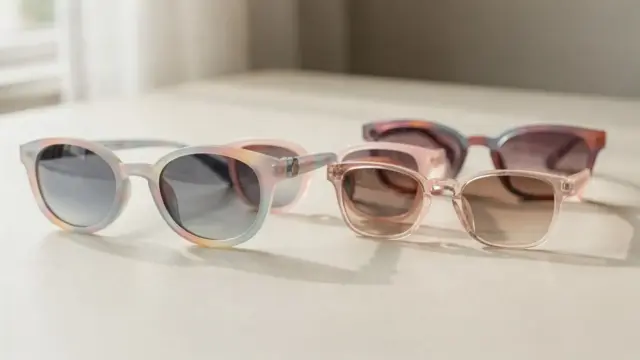 Jugendliche Sonnenbrille im Alltag mit UV-Schutz, passender Form und modernem Design