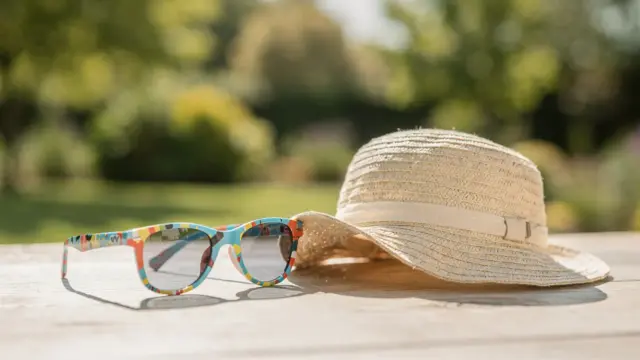 UV-Schutz für Kinderaugen: Sonnenbrille und Hut als Schutz vor UV-Strahlung